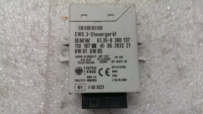 Sterownik moduł haka BMW E39 8380137 demontaż