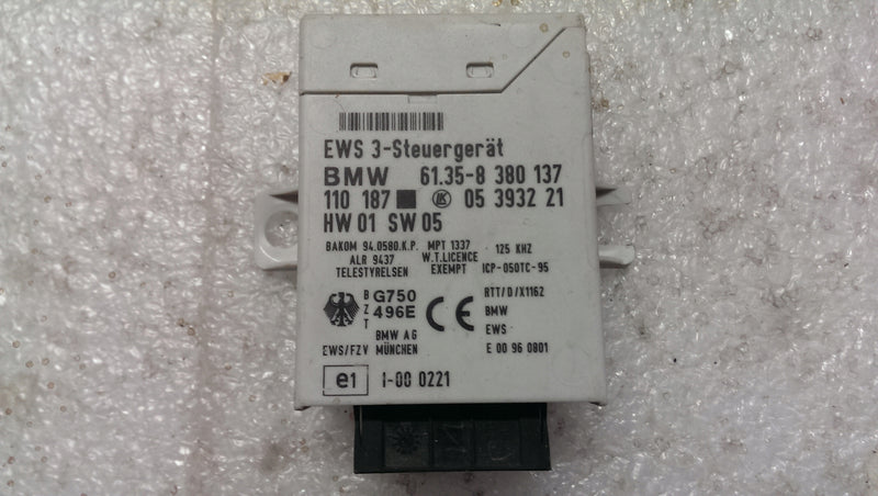 Sterownik moduł haka BMW E39 8380137 demontaż