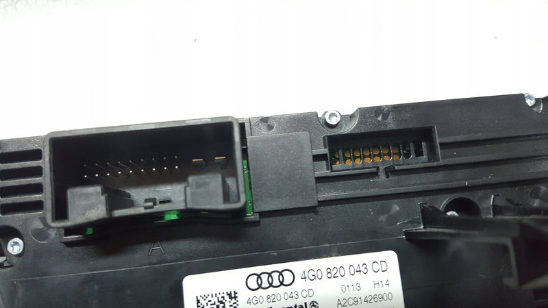 Panel klimatyzacji AUDI A6 A7 RS6 RS7 4G0820043CD