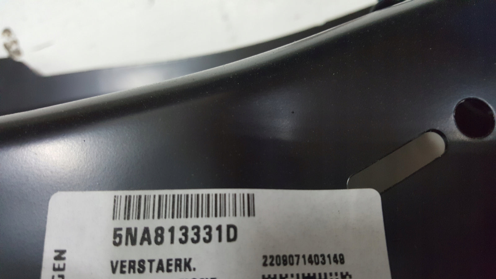 Wzmocnienie pas L+P tył VW TIGUAN 5NA813331D/332D