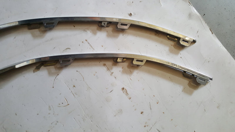 Listwa chrom zderzaka lewy tył VW PASSAT (B8) 3G0853841 demontaż