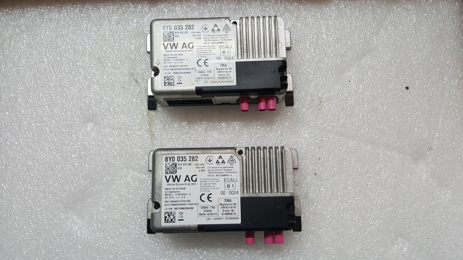 Sterownik usług online AUDI A3 8Y0035282 demontaż
