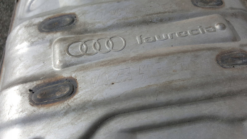 TŁUMIK WYDECH KOŃCOWY AUDI A6 C8 4K AKTYWNY DEMONTAŻ