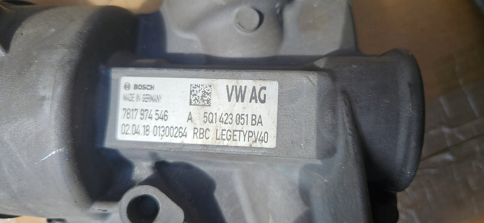 układ kierowniczy Vw Audi 5Q1423051BA 5Q0909144AA