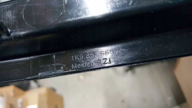 NOWA kratka zderzaka lewy przód VW GOLF VI 1K9853665A ORYGINAŁ