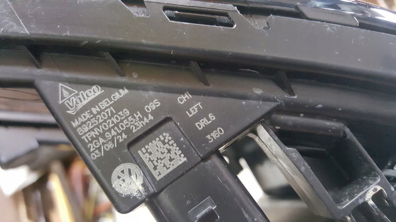 Halogen LED kierunek DRL lewy przód VW T-ROC 2GA941055H demontaż