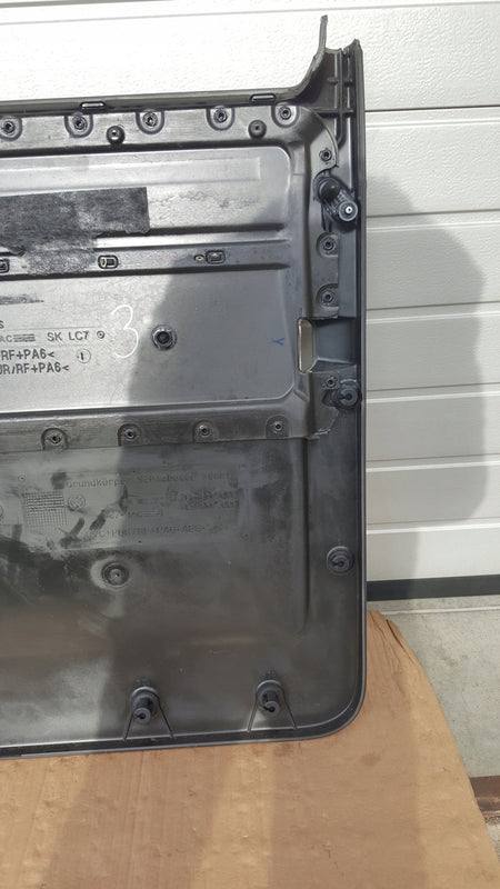 Tapicerka poszycie boczek prawa strona VW T5 T6 7E5867028 demontaż