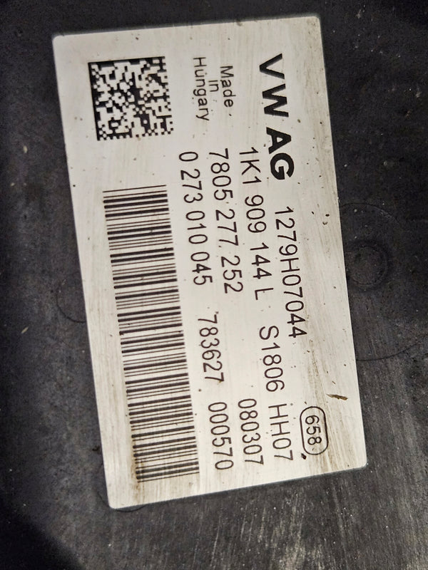 układ kierowniczy oryginał Vw Audi 1K1423055CG 1K1909144L IDEAŁ