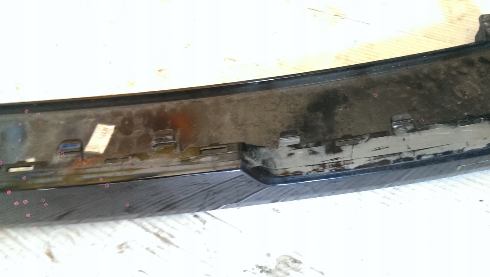 Dokładka spoiler zderzaka tył AUDI A1 82A807421C