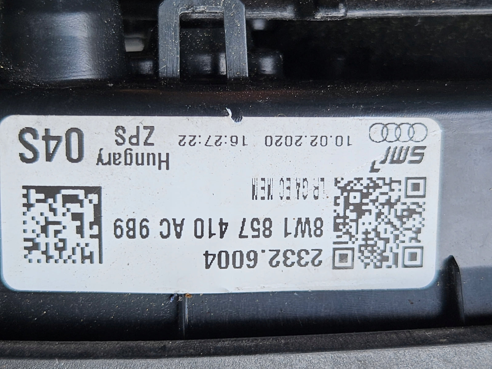 Pr Lusterko zewn AUDI A5 8W1857410AC 14 pin IDEAŁ