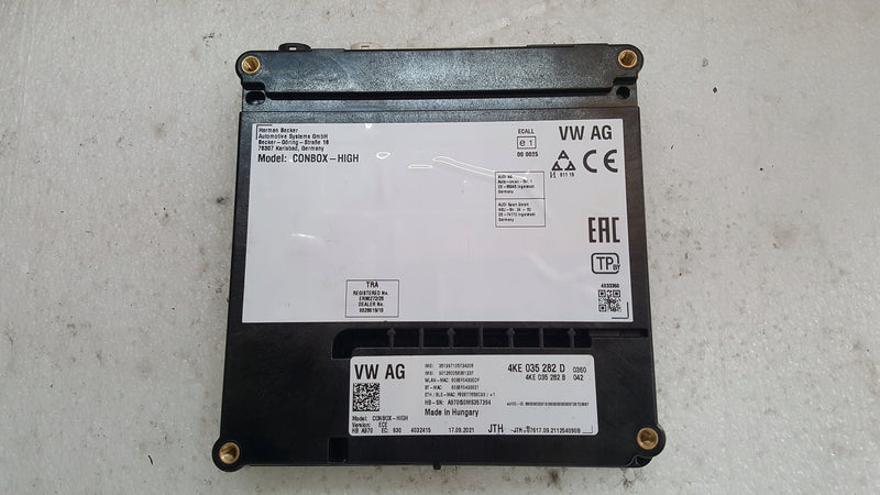 Sterownik moduł SOS-- AUDI BENTLEY 4KE035282D demontaż