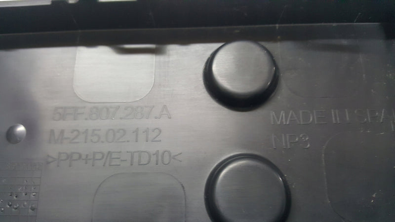 Ramka tablicy przód CUPRA FORMENTOR 5FF807287A demontaż