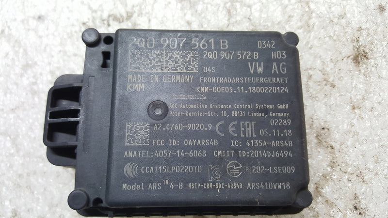 VW AUDI SEAT SKODA RADAR DISTRONIC ACC 2Q0907561B