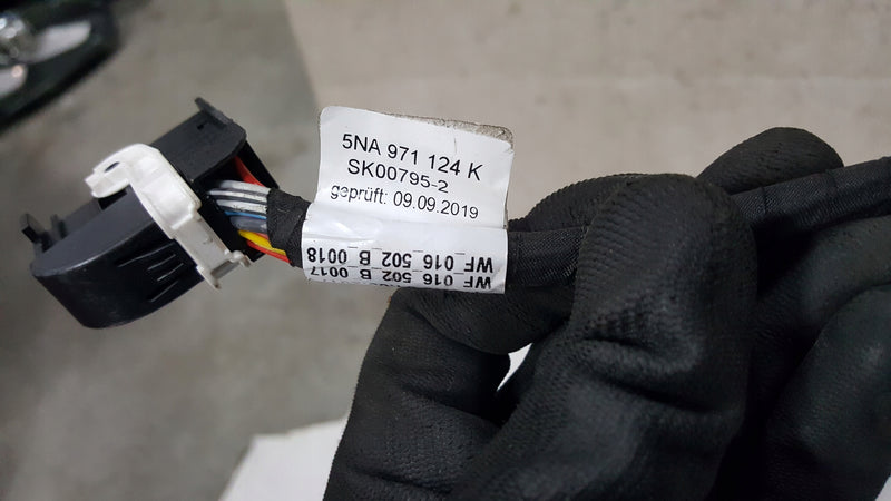 Wiązka instalacja haka VW TIGUAN 5NA971124K demontaż