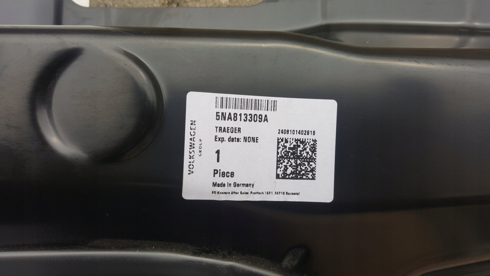 NOWE ORYGINALNE CZĘŚĆ GRUPY VAG OE POPRZECZNICA TYLNA 5NA813309A