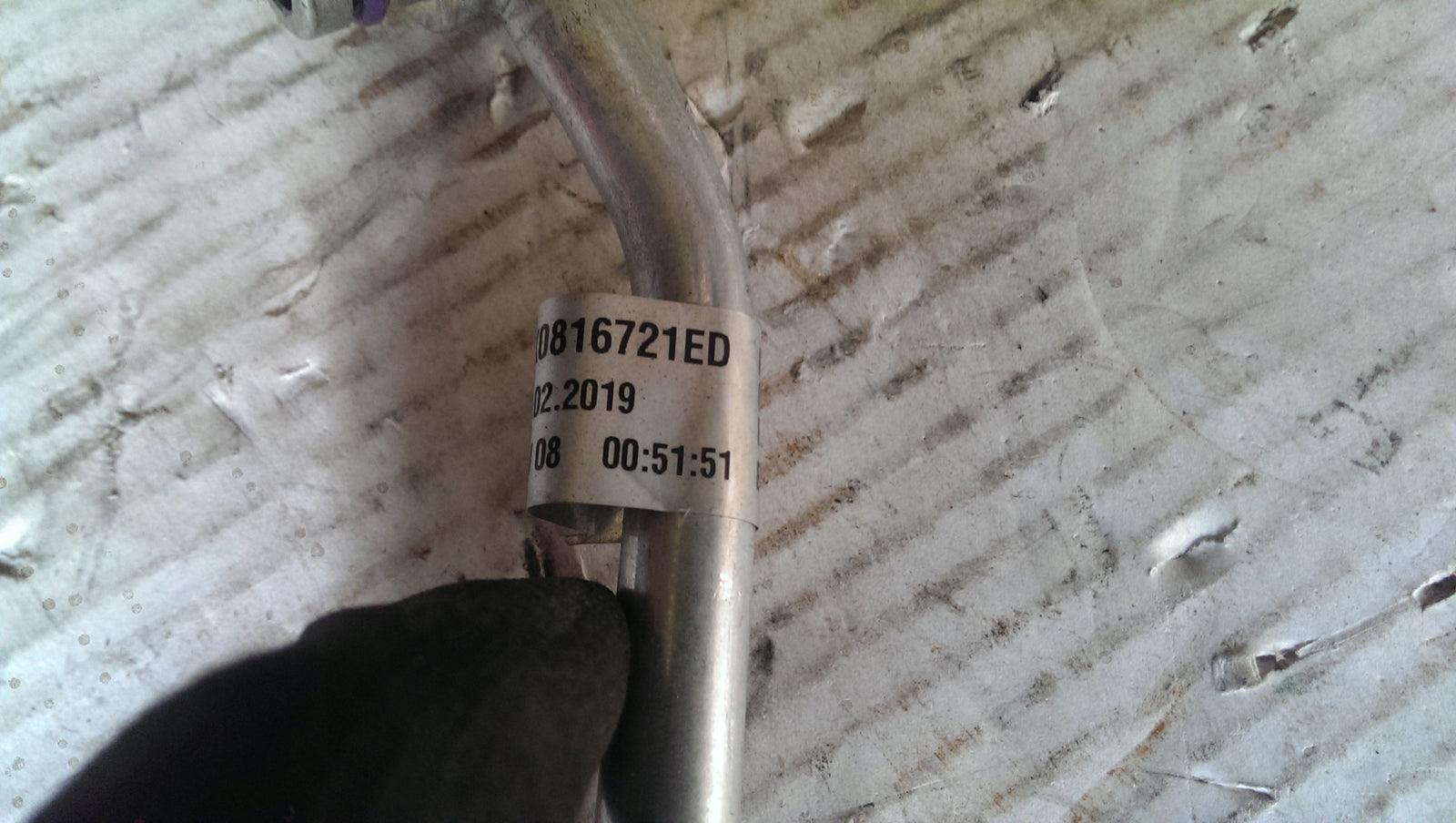Przewód wąż klimatyzacji AUDI A6 C8 A7 4K0816721ED