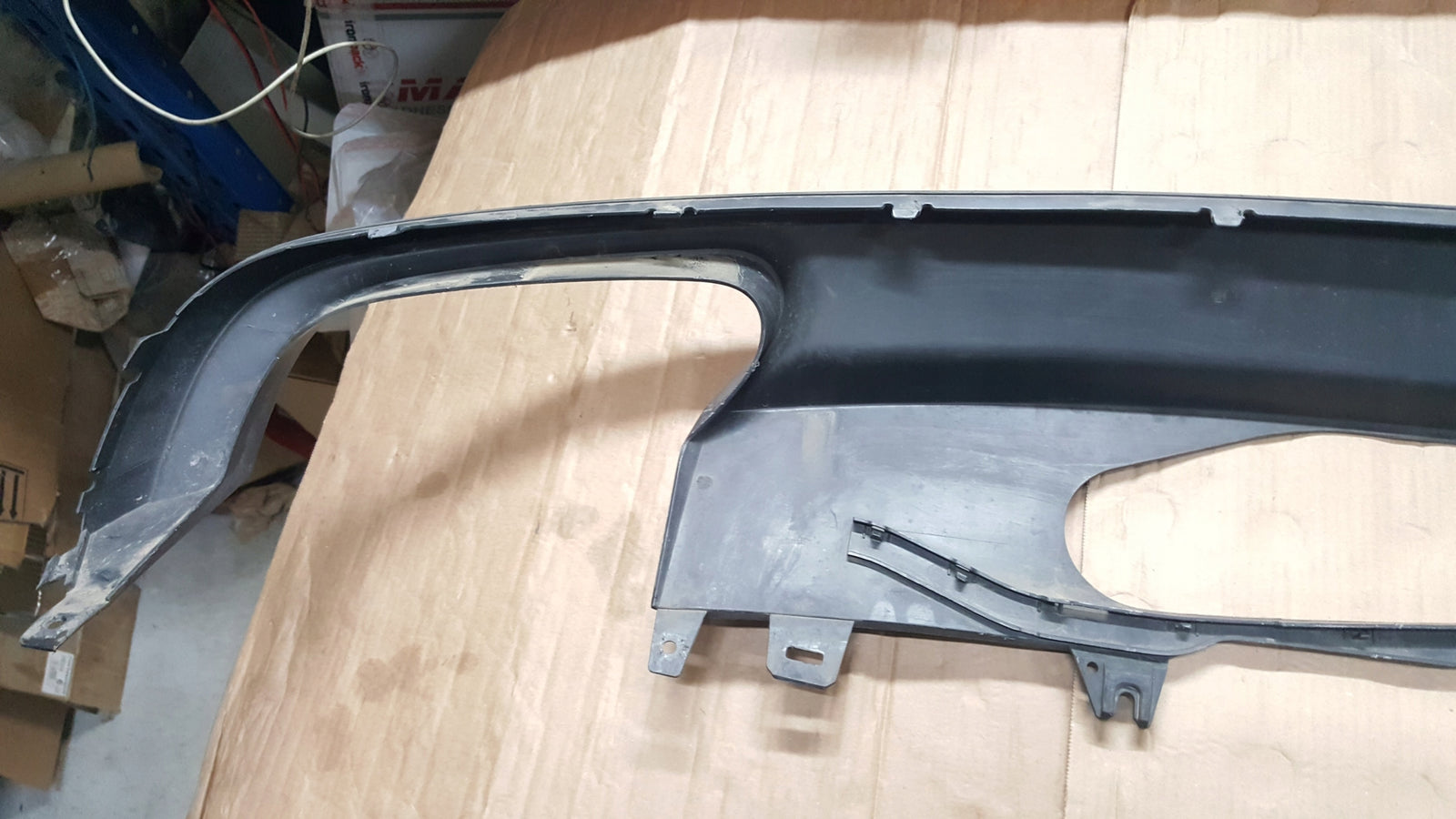 AUDI A4 B9 LIFT 24r SPOILER DOKŁADKA ZDERZAKA TYLNEGO TYŁ S-LINE 8W0807521R