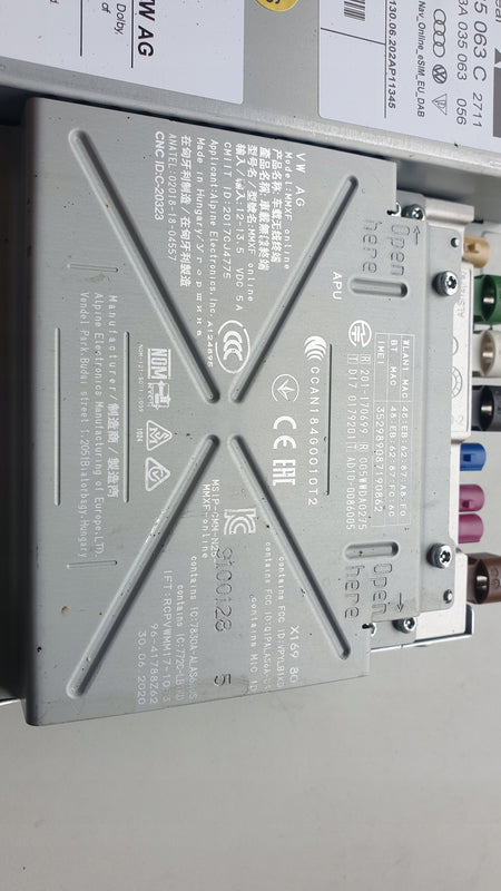 Czytnik MULTIMEDIA Virtual MMI AUDI Q3 83A035063C