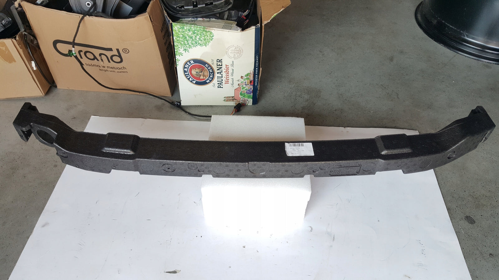 NOWY ORYGINALNY absorber zderzaka przedniego SEAT LEON 5F0807251G