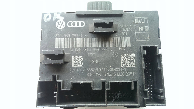 moduł sterownik drzwi AUDI 8T0959793J