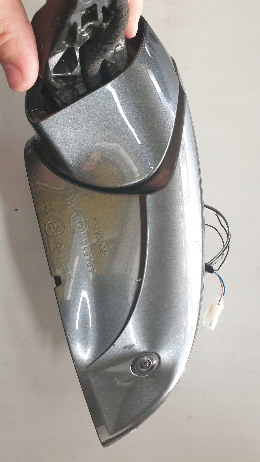 Le Lusterko zewnętrzne AUDI A6 4K1857409J kamera