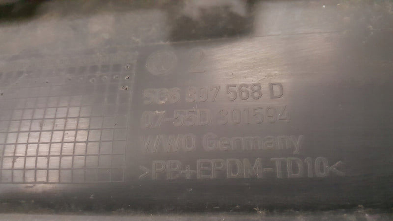 DOKŁADKA ZDERZAKA TYLNA VOLKSWAGEN GOLF 7 5G6807568D
