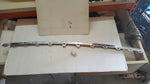 Listwa chrom zderzaka tylnego VW TOURAN 5TA853146 demontaż