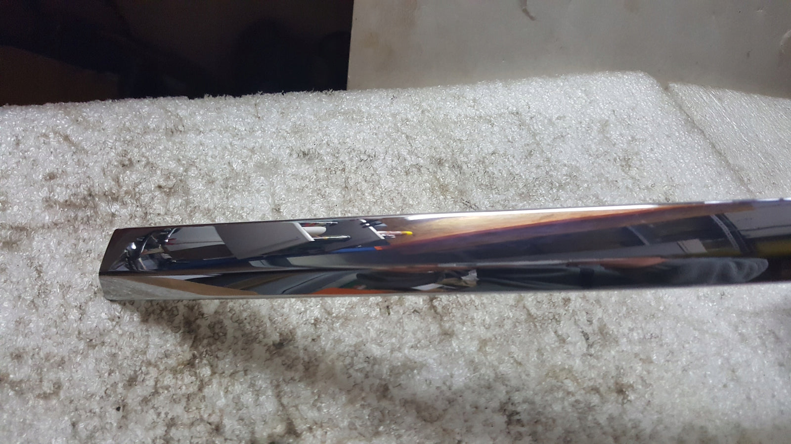 VW PASSAT B7 3AF 10-14 LISTWA CHROM ZDERZAKA PRAWA TYLNA TYŁ 3AF807460