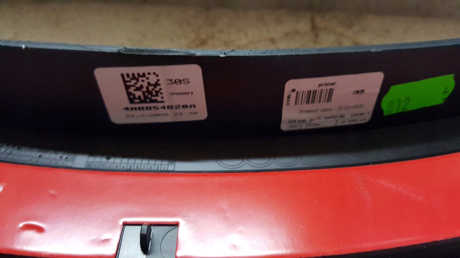 AUDI Q8 4M8 LISTWA BŁOTNIKA PRAWA TYŁ 4M8854820 A ORYGINAŁ