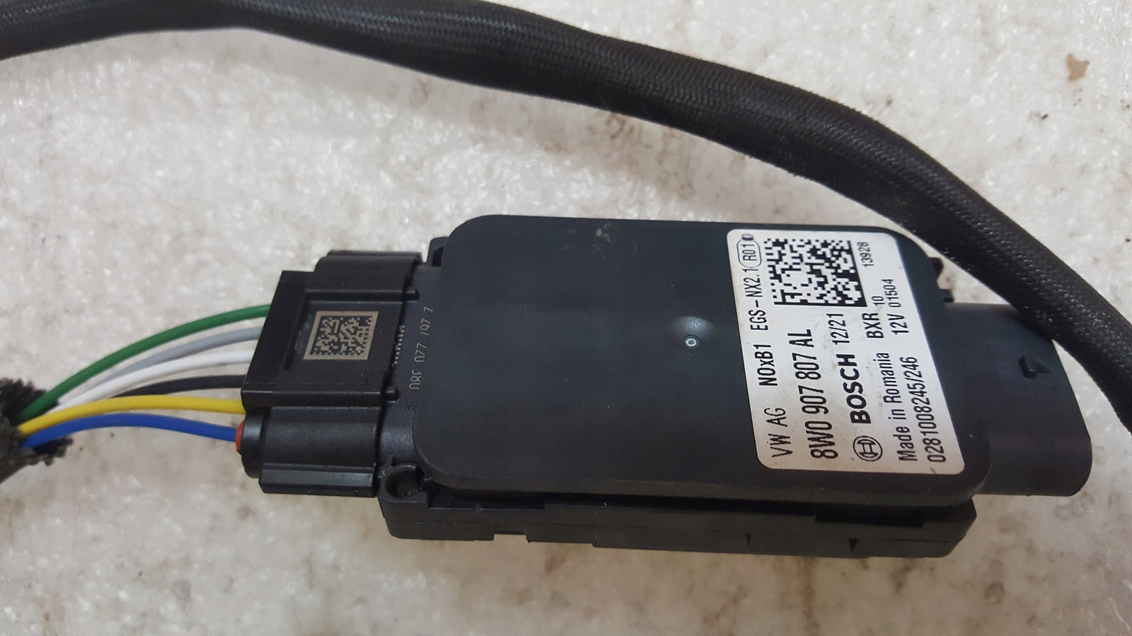 Sonda lambda czujnik NOX AUDI A4 B9 A5 8W0907807AL demontaż