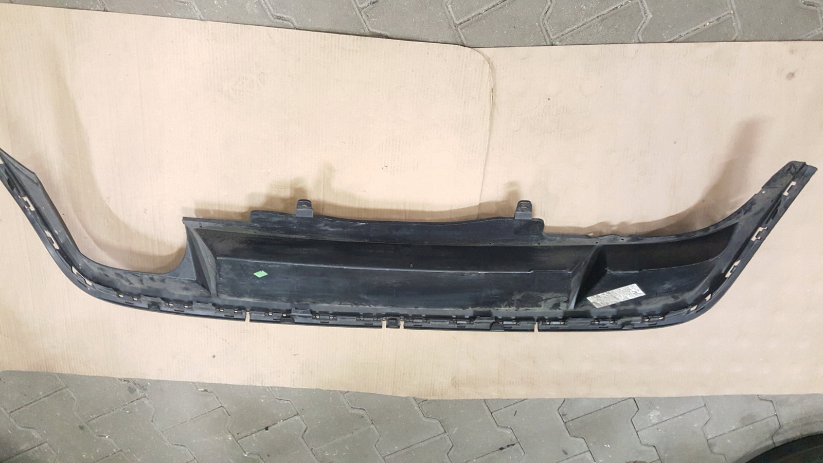 VW PASSAT B7 3AF KOMBI SPOILER DOKŁADKA ZDERZAKA TYŁ 3AF807521A