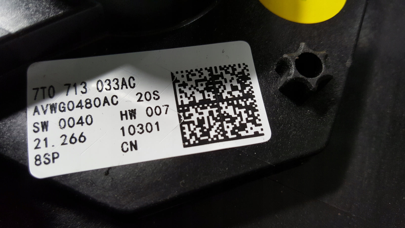 Sterownik skrzyni DSG VW AUDI SEAT 7T0713033AC