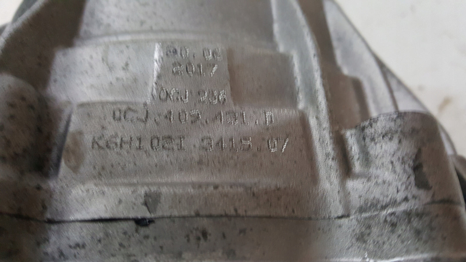 AUDI Q5 II 80A REDUKTOR SKRZYNI BIEGÓW 0CJ409431D 0CJ927755 0CJ927749