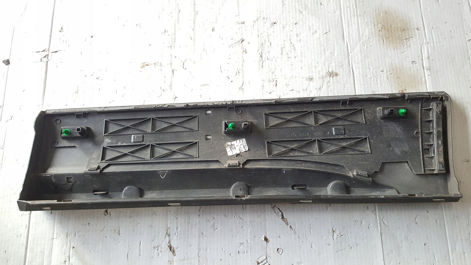 Listwa drzwi prawy tył SEAT ATECA 575854950J demontaż