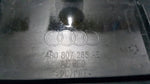 Przednia podkładka tablicy rejestracyjnej AUDI A8 D4 4H0807285AE