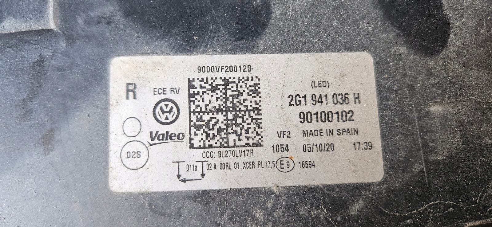 Pr FULL LED Vw POLO 2G1941036H 2020r IDEAŁ