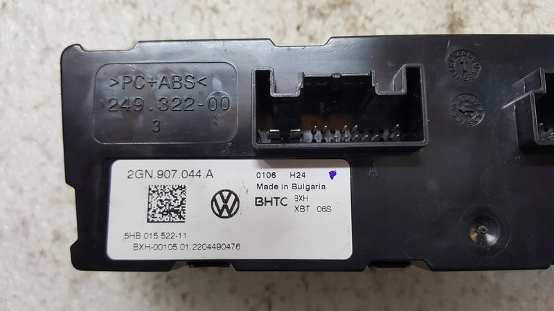 PRZELACZNIK PANEL KLIMATYZACJI KLIMY NAWIEWU VW POLO IV TAIGO 2GN907044A