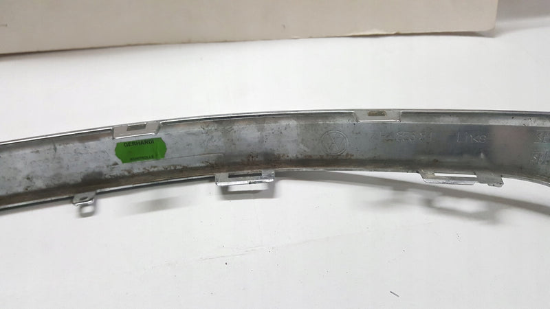 Listwa chrom zderzaka tylnego lewa strona VW TOUAREG 7P6853841 demontaż