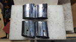 Audi S3 A3 8Y KOŃCÓWKI RURY WYDECHOWEJ KOMPLET 8S0253825A 8S0253826A