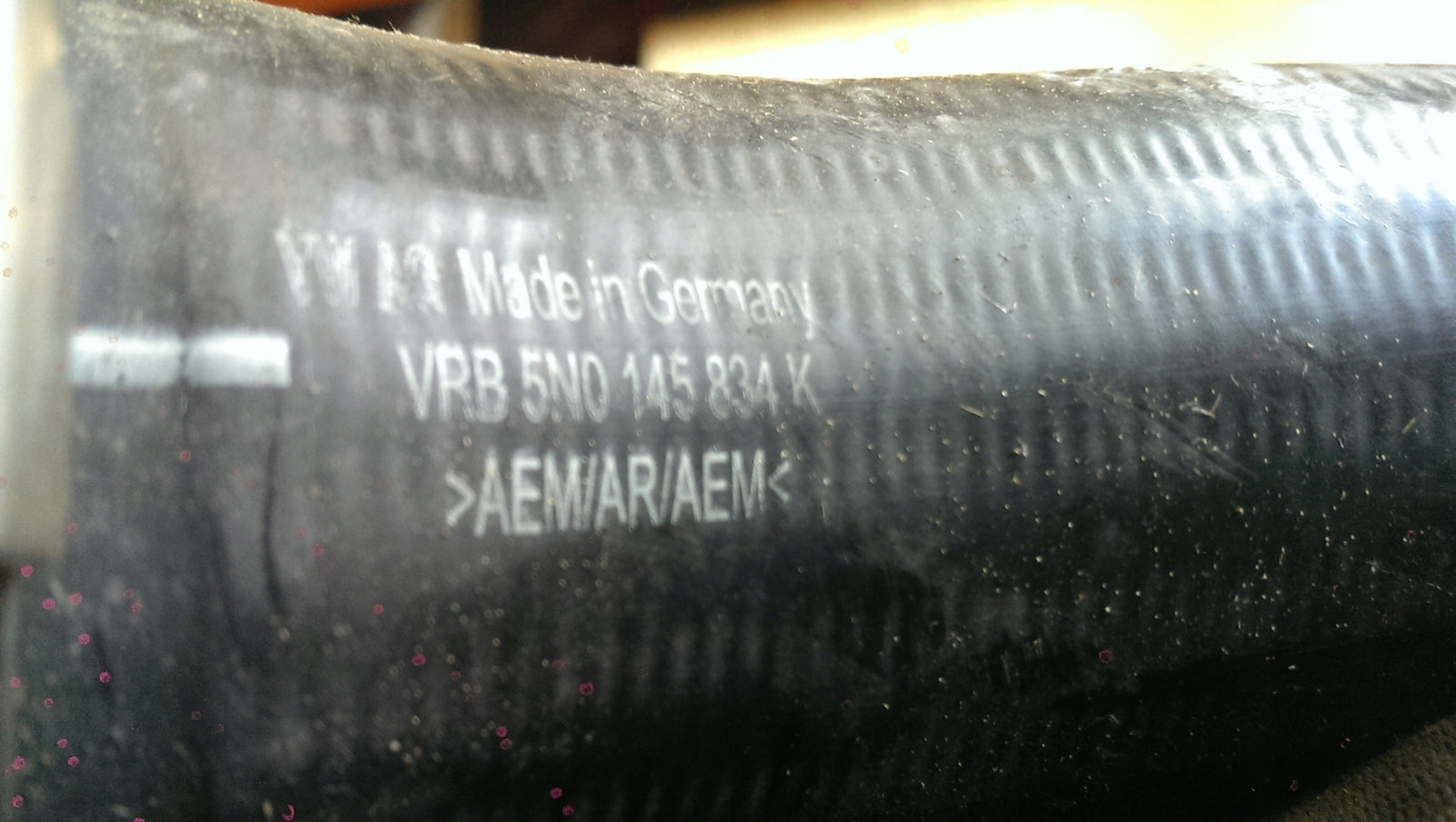 Przewód intercoolera VW TIGUAN 5N0145834K ORYGINAŁ