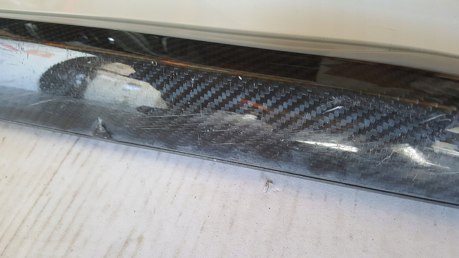 Listwa drzwi lewy tył AUDI Q5 80A853969A CARBON