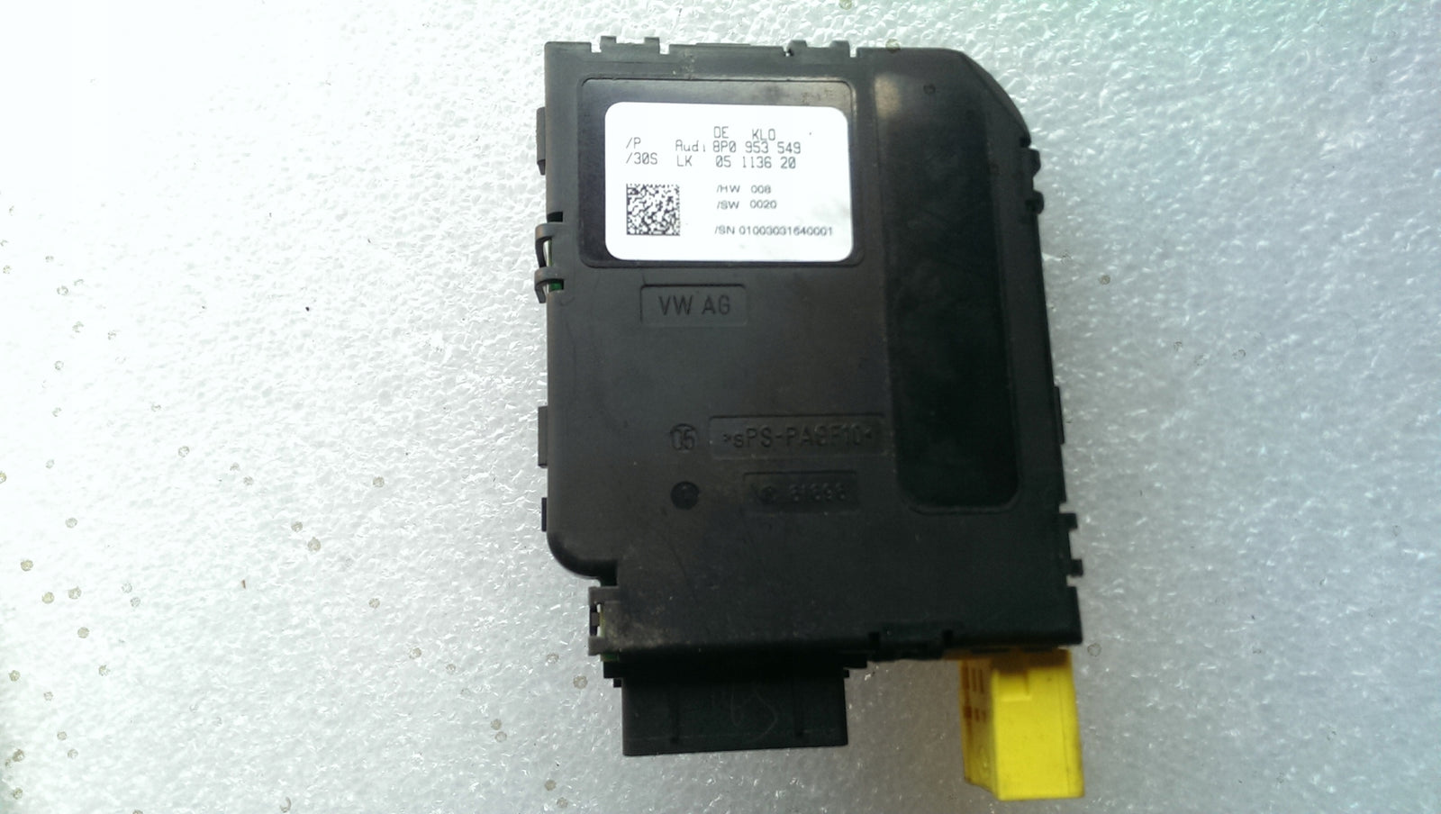 moduł sterownik kierownicy AUDI 8P0953549