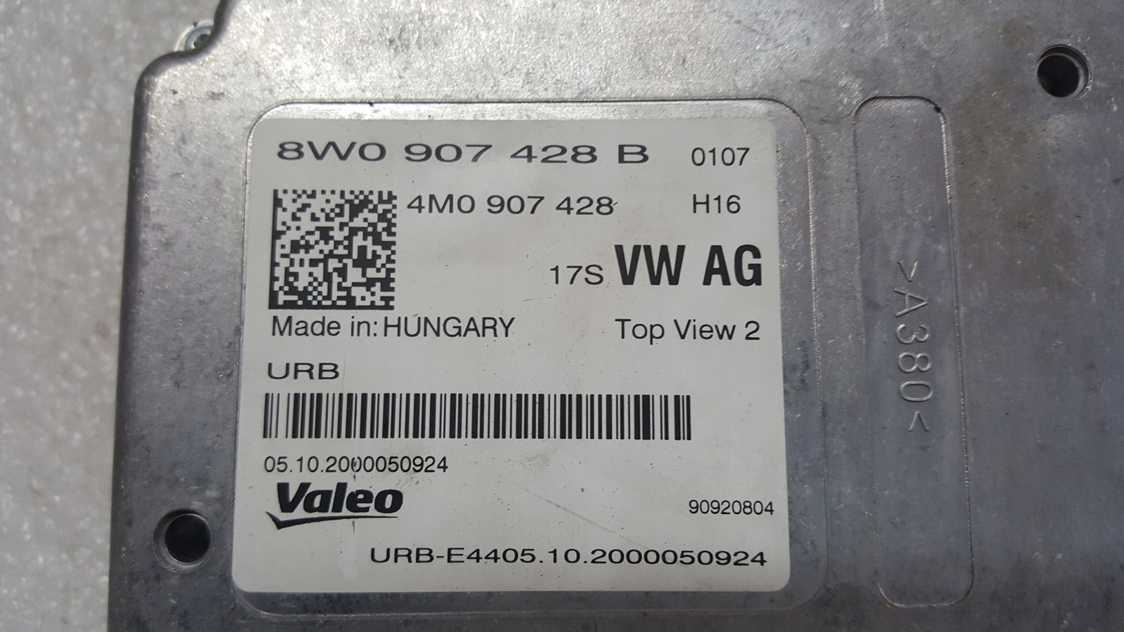 Sterownik moduł kamery AUDI A4 (B9) A5 Q5 RS4 RS5 8W0907428B demontaż
