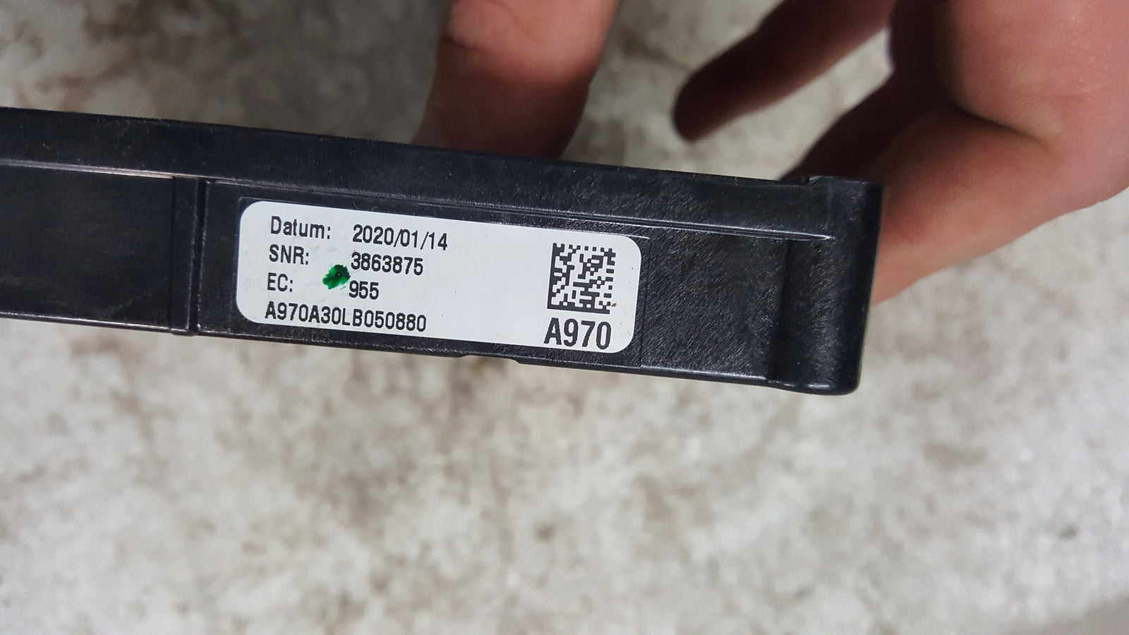 Sterownik moduł SOS-- AUDI A4 (B9) A5 RS4 RS5 4KE035282C demontaż