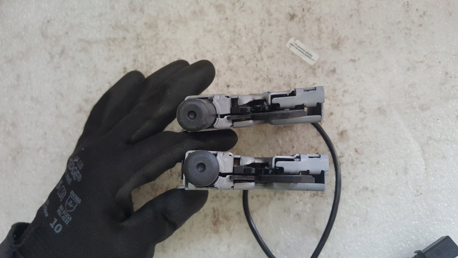 Zamek maski AUDI A6 C8 4K0823509A demontaż oryginał