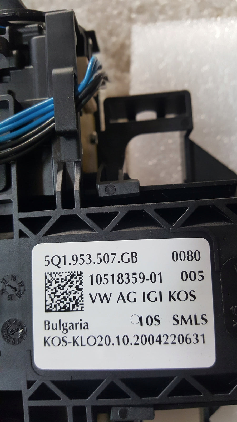 VW GOLF 8 VIII 1.5 ETSI PRZEŁĄCZNIK ZESPOLONY PAJĄK 5Q1953513BA 5Q1953507GB