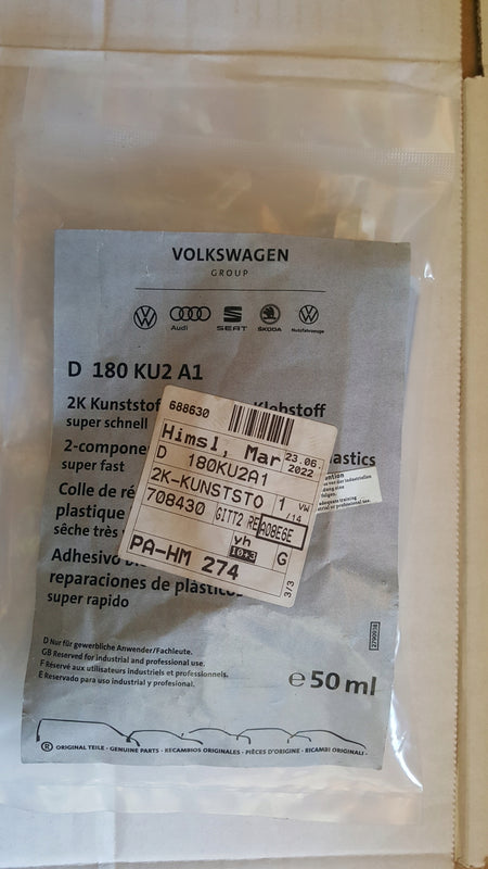 NOWY ORYGINALNY uszczelniacz z tworzywa sztucznego Volkswagen 2K D18KU2A1