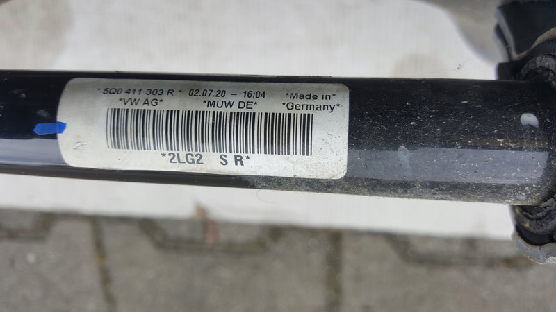 Wózek sanki kołyska VW AUDI SEAT SKODA 5WA199315F demontaż