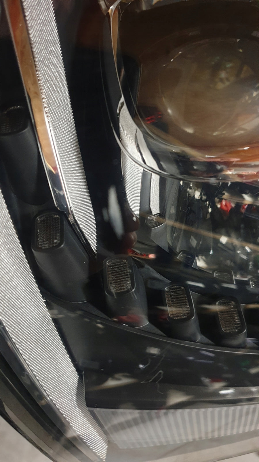 KOMPLETNY LE XENON LED Vw T5 LIFT 7E5941015 IDEAŁ