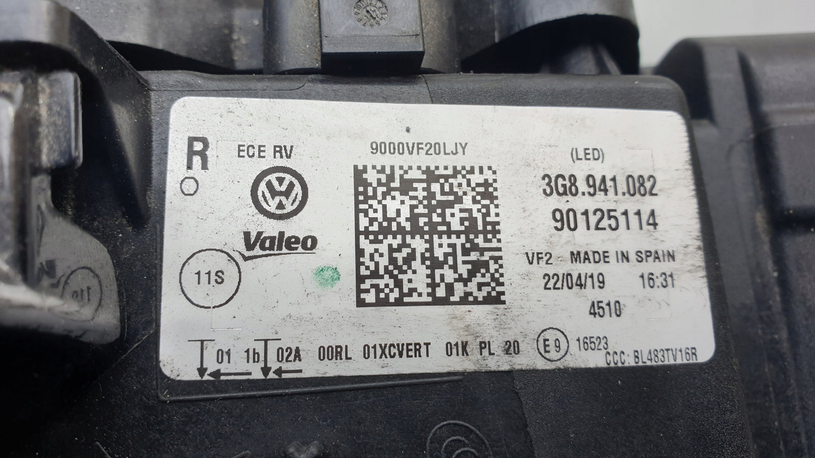 PR FULL LED Vw Arteon 3G8941082 2019 rok demontaż